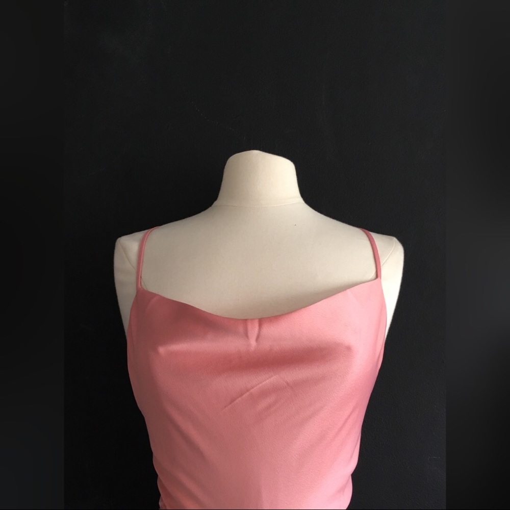 Karoline Cowl Neck Jumpsuit in Blush - Picture 7 of 8